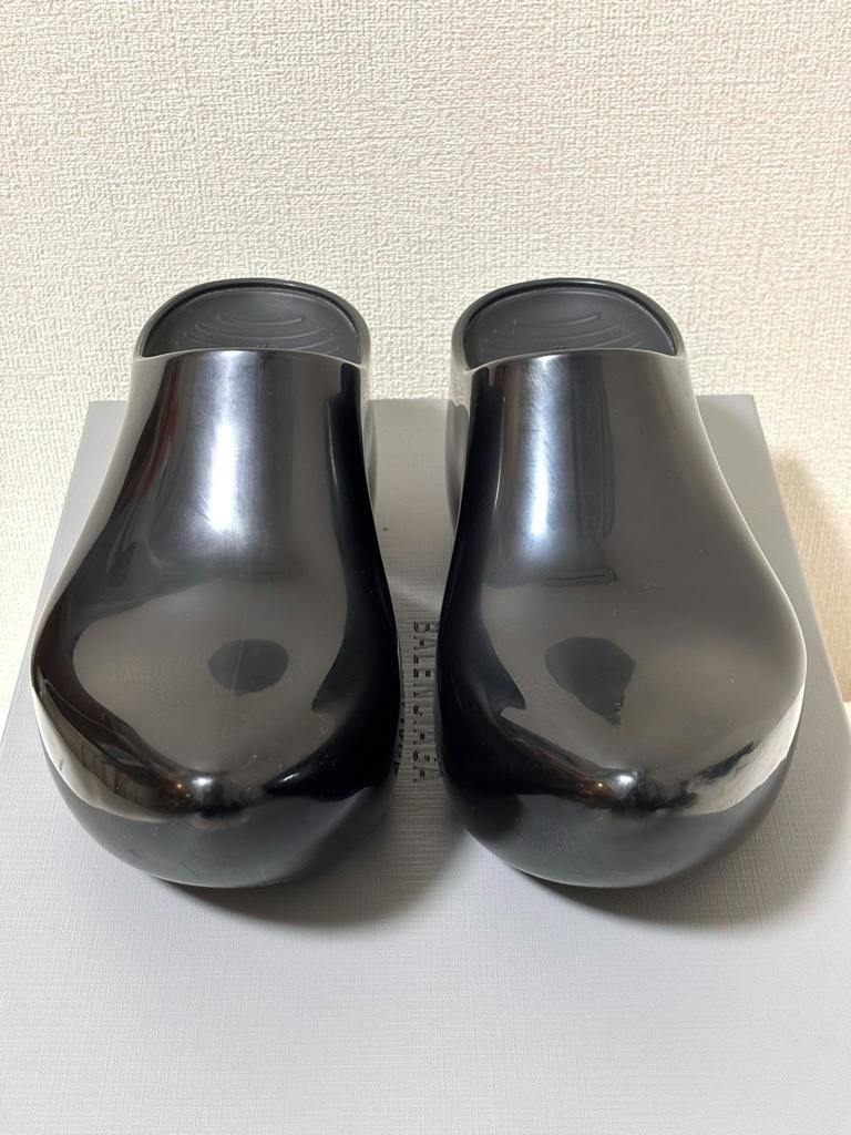 balenciaga techno clog ブラック 光沢 size40 - ARCHIVESTOCK