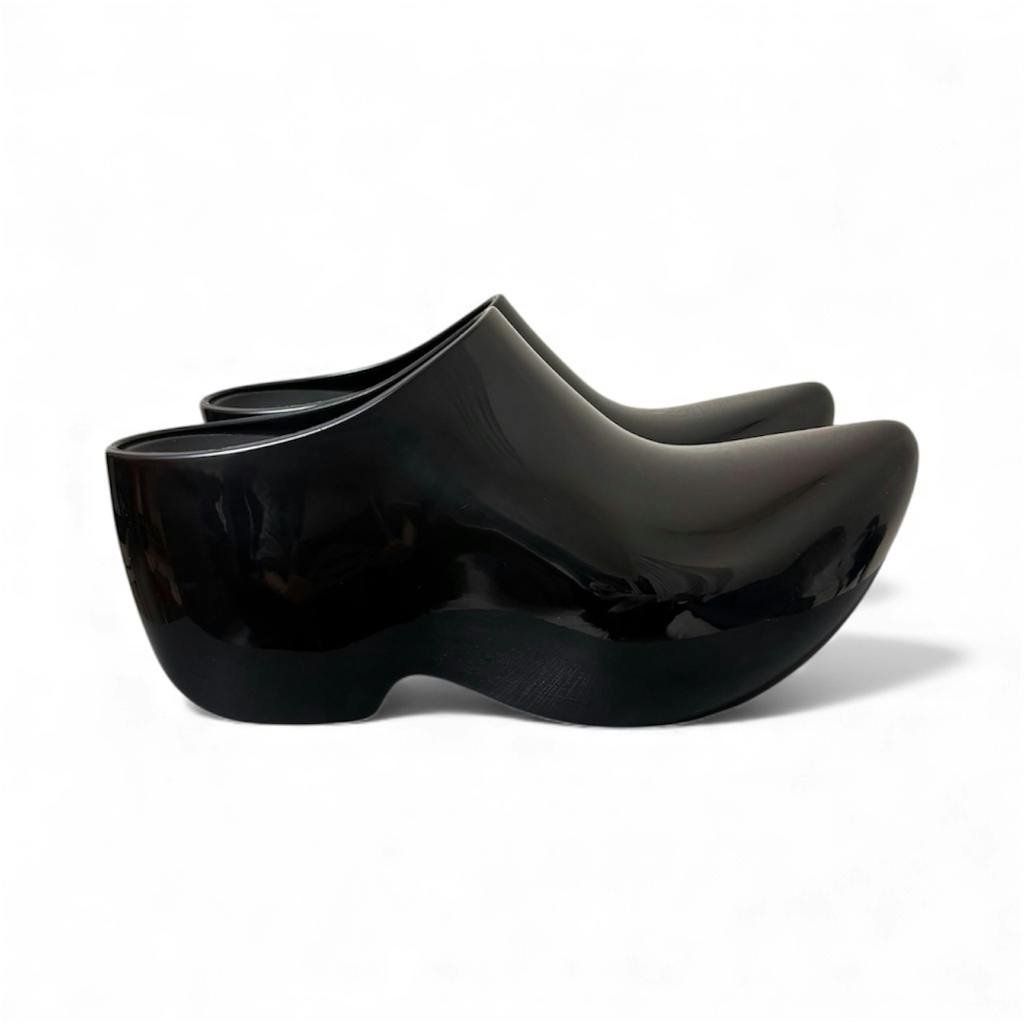 balenciaga techno clog ブラック 光沢 size40 - ARCHIVESTOCK