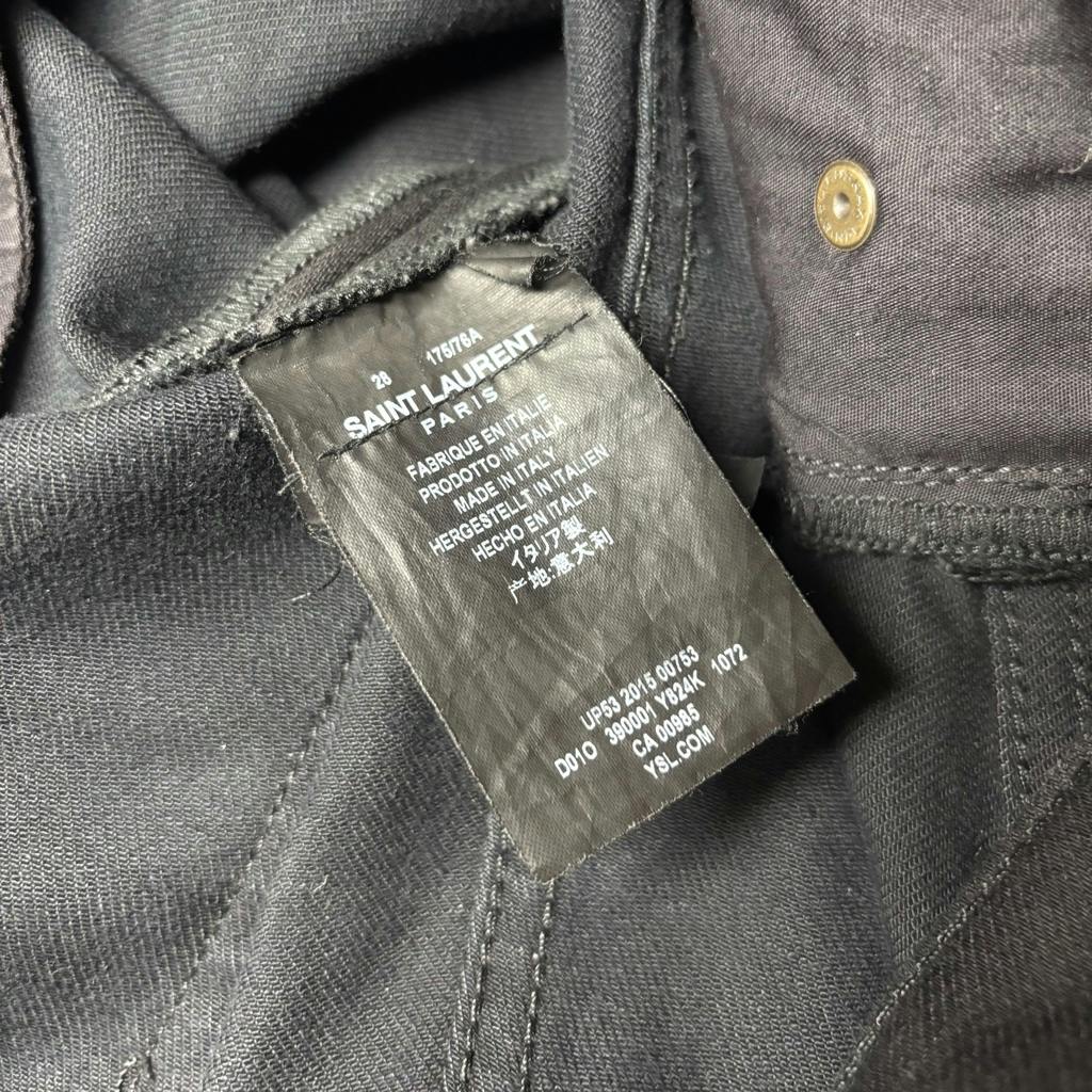 エディ期 Saint Laurent Paris Coating Denim - ARCHIVESTOCK