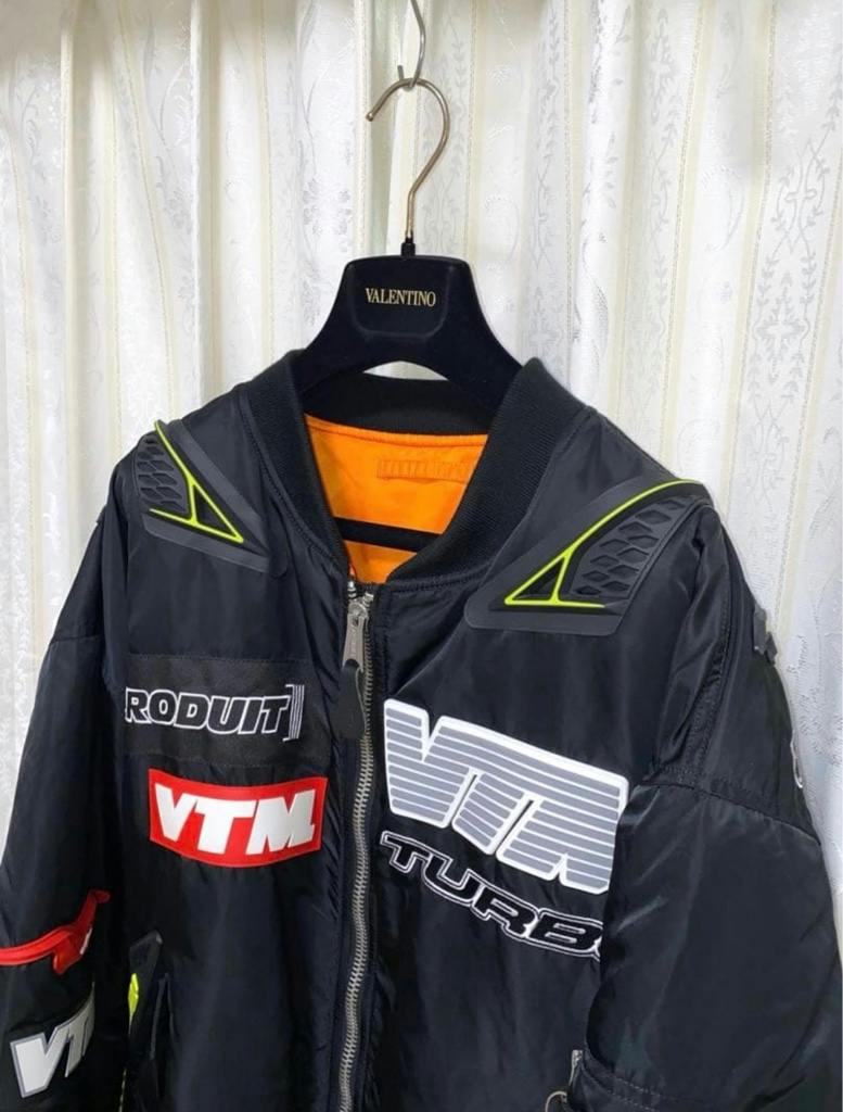 VETEMENTS Motorcycle Bomber Jacket / ヴェトモン アルファ