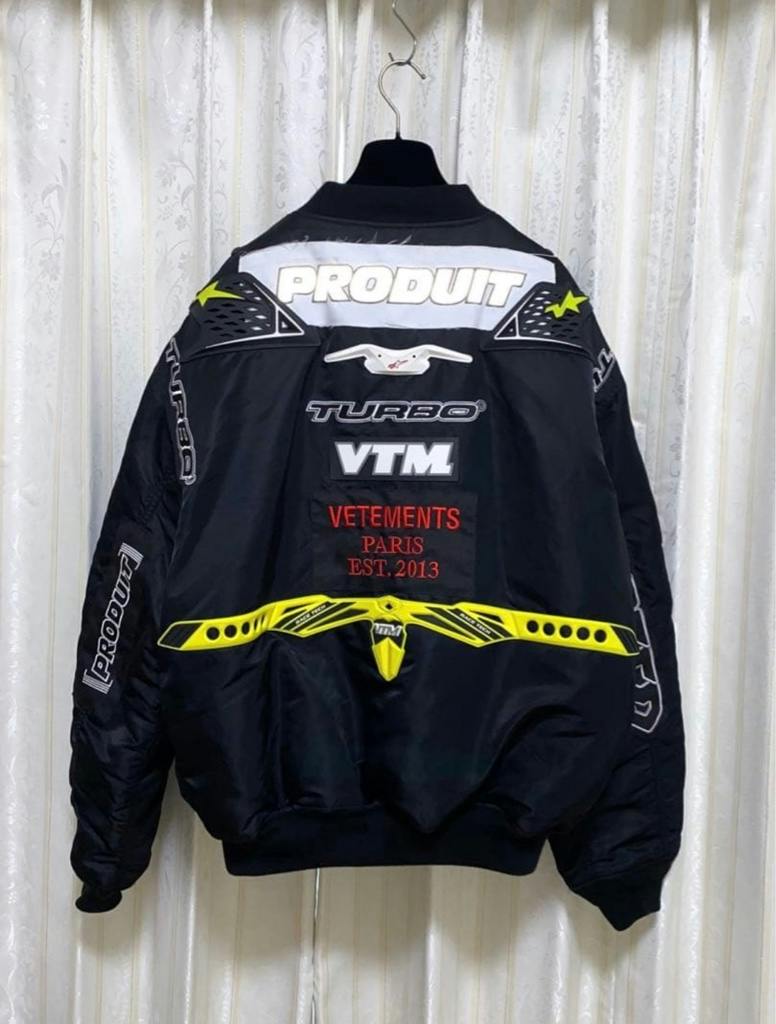 VETEMENTS Motorcycle Bomber Jacket / ヴェトモン アルファ