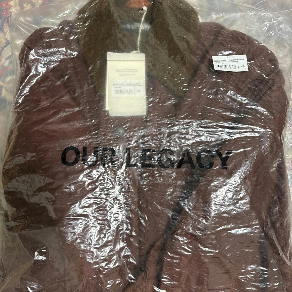 OUR LEGACY GRIZZLY JACKET Oxblood 48 - ARCHIVESTOCK