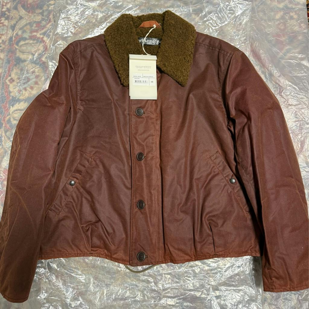 OUR LEGACY GRIZZLY JACKET Oxblood 48 - ARCHIVESTOCK