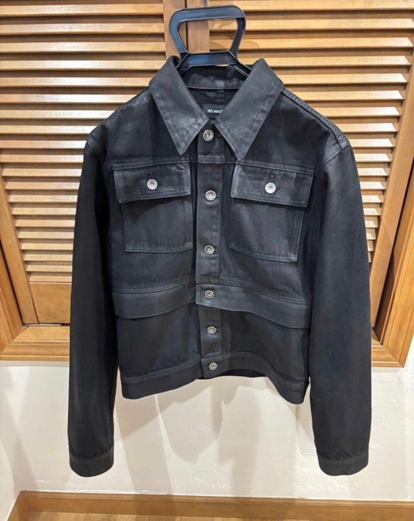 no mass prod 008GLM WAXED DENIM JACKET M - ARCHIVESTOCK