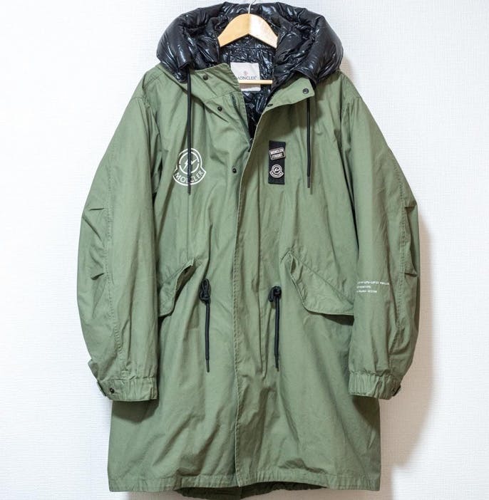 モンクレール×フラグメントM51モッズコートmoncler fragment
