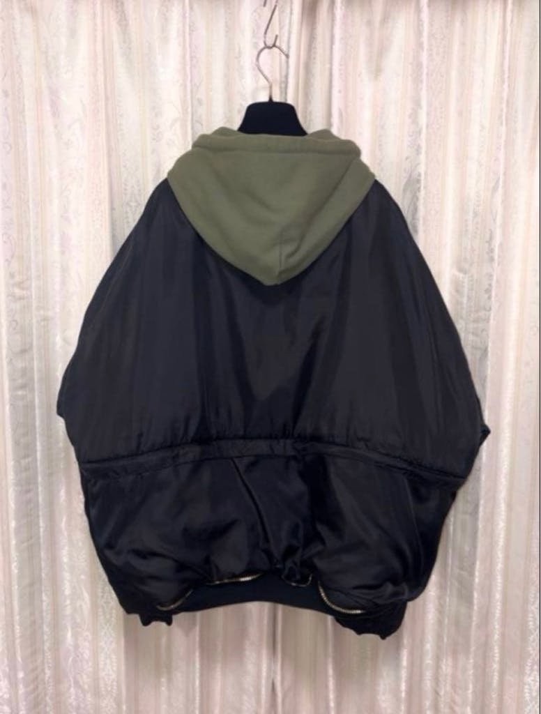 VETEMENTS 17AW ALPHA MA-1 Olive Black - ARCHIVESTOCK