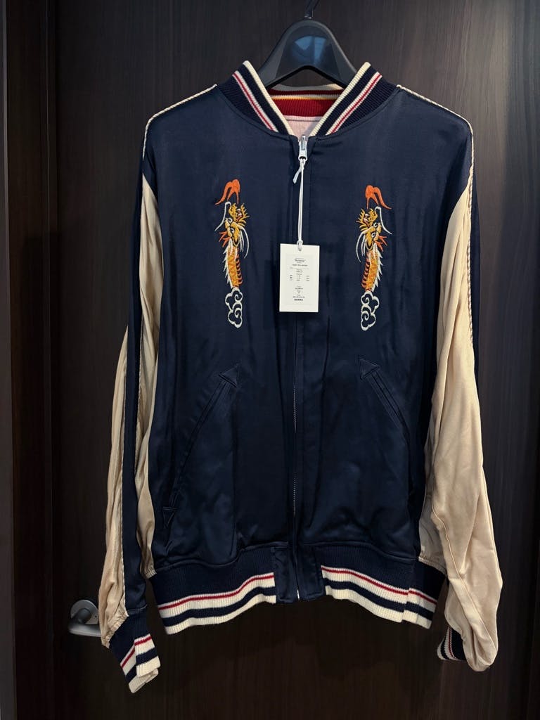 DAIRIKU 23ss Japan Ska Jamper Navy&Pink - ARCHIVESTOCK