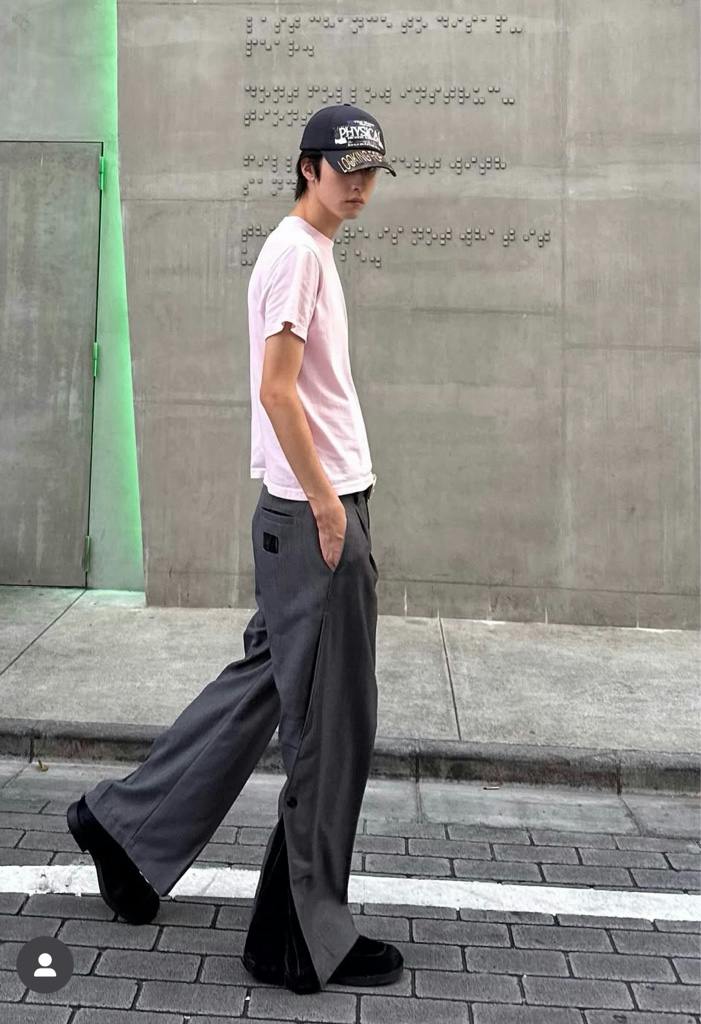 パンツ NULLUS 25aw Quill Pen Tailored Trouser 1 NULLUS 25aw Quill Pen Tailored Trouser サイズ1 板倉由城着用モデル