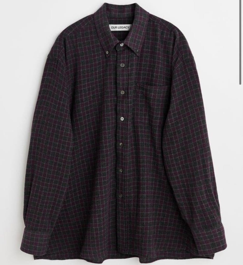 OUR LEGACY Borrowed bd shirt 48 - ARCHIVESTOCK