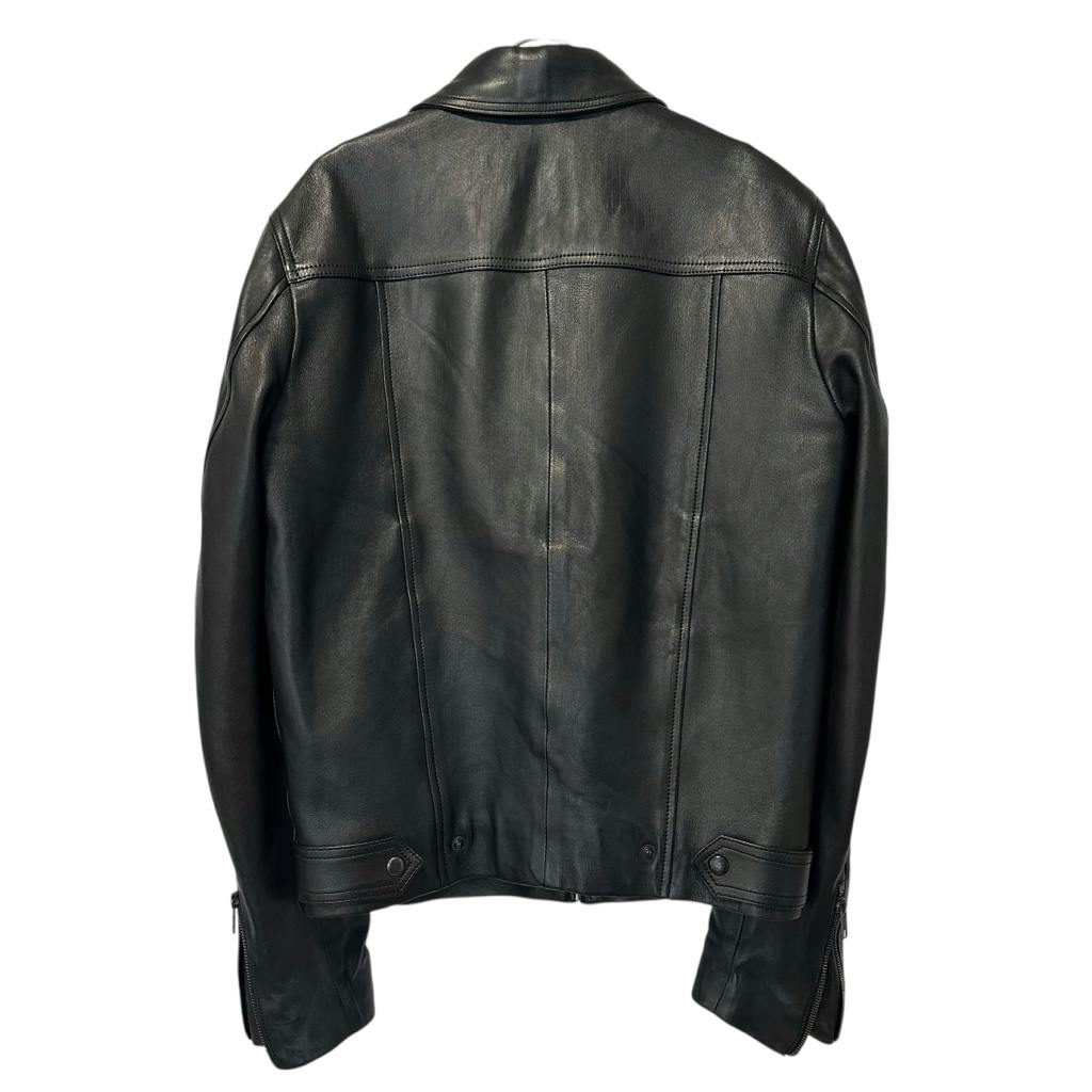 【極美品】アニエスベー ラムレザージャケット ビンテージ シングルライダース 超希少◇Agnes.b HOMME アニエスべー ラムレザージャケット シングル