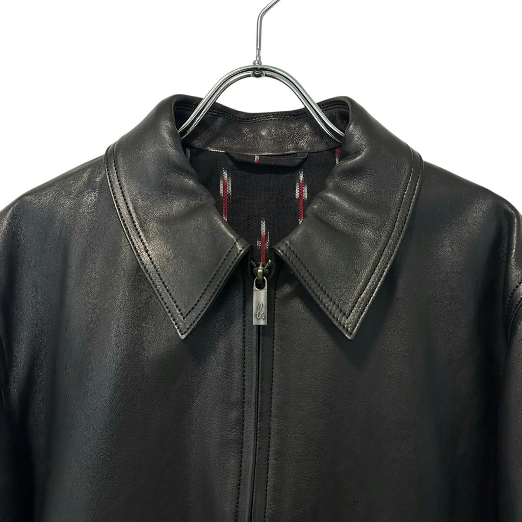 超希少◇Agnes.b HOMME アニエスべー ラムレザージャケット シングル