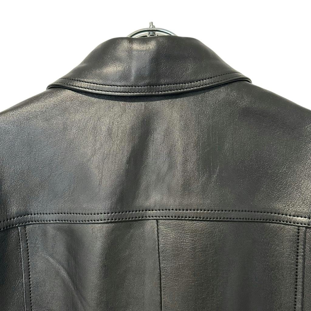 超希少◇Agnes.b HOMME アニエスべー ラムレザージャケット シングル