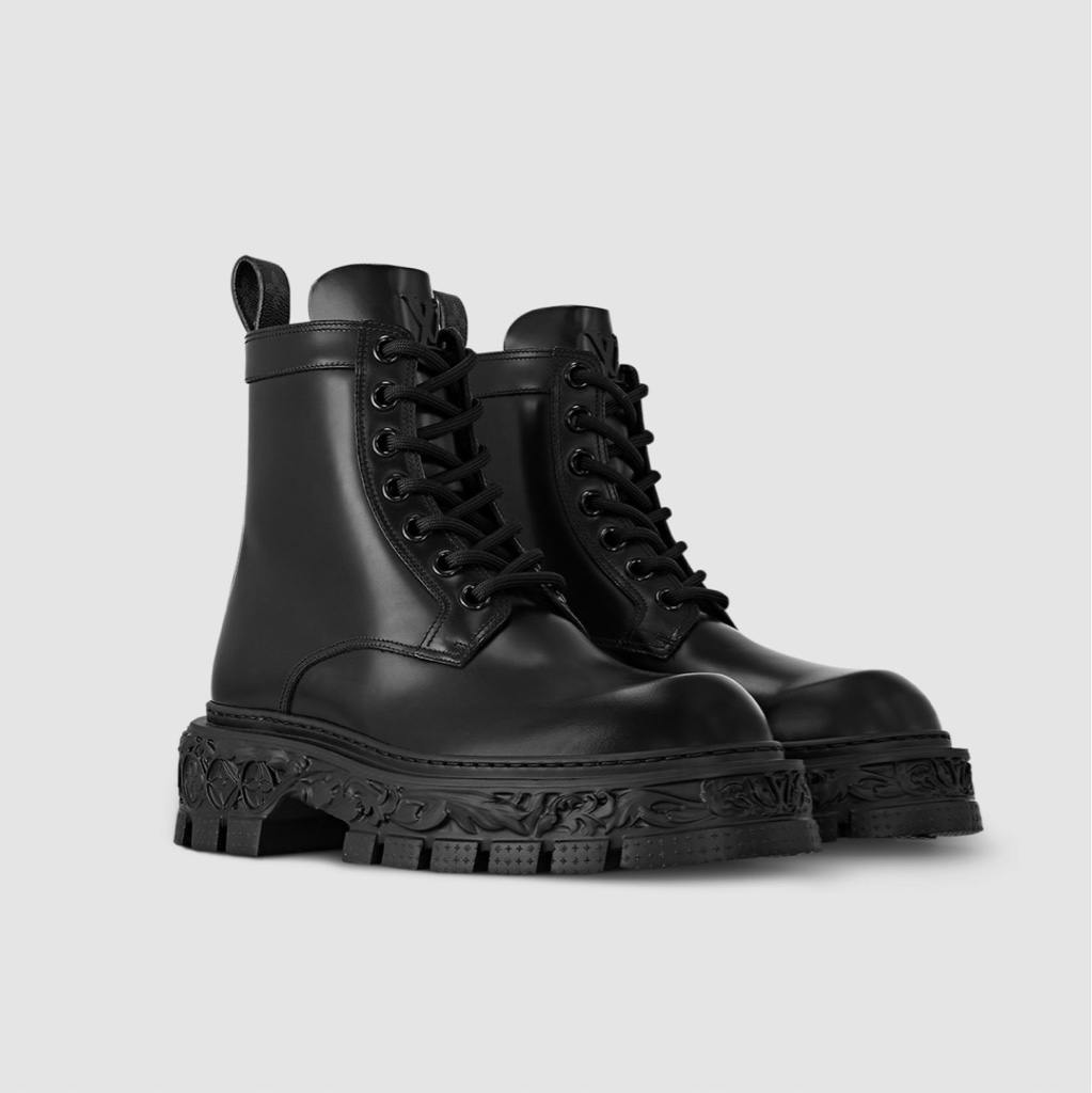 louis vuitton lv baroque line ankle boots - ARCHIVESTOCK