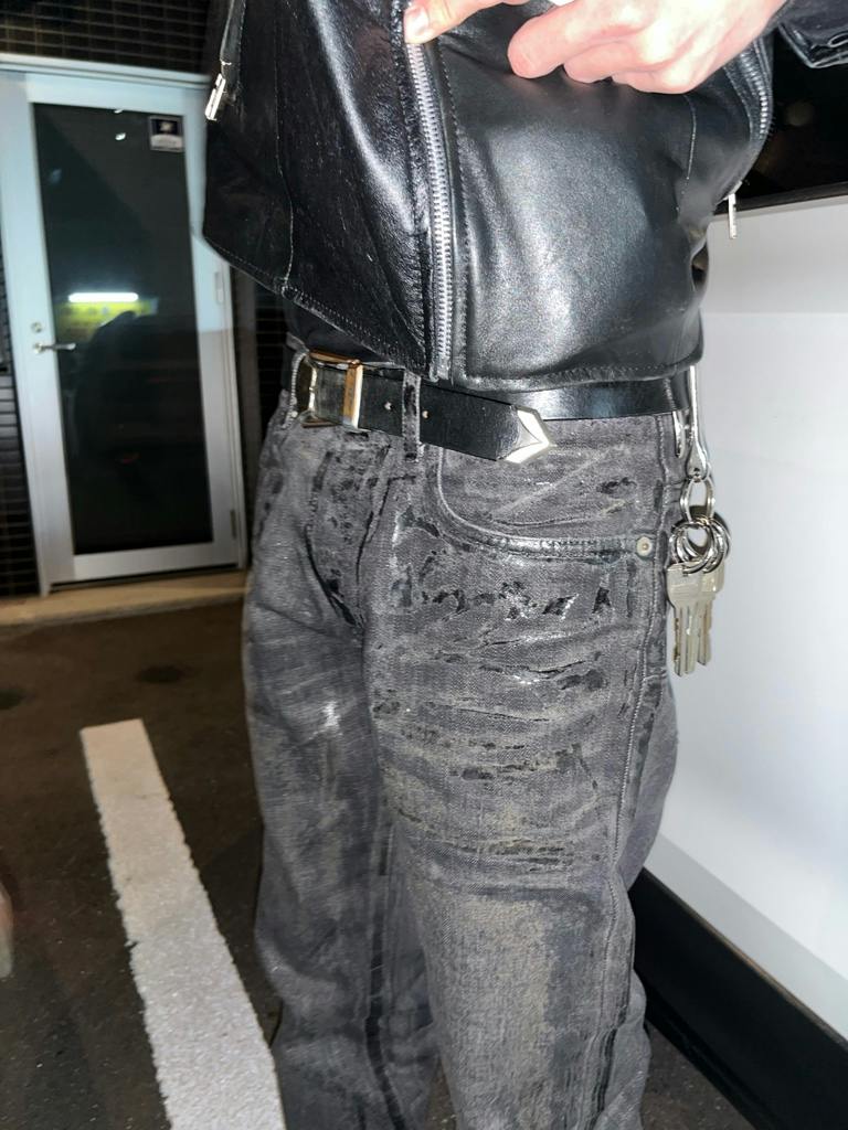 dior Homme luster denim ラスターコーティングデニム - ARCHIVESTOCK
