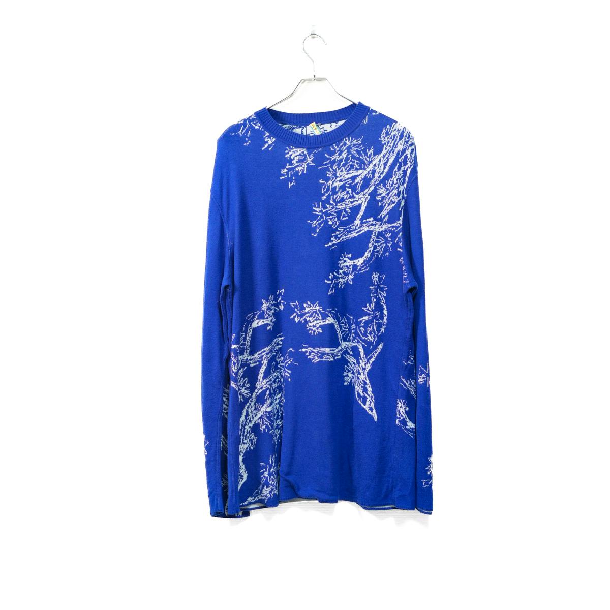 トップス 18SS YOHJI YAMAMOTO TREE PATTERN KNIT YOHJI YAMAMOTO POUR HOMME 2018SS TREE PATTERN KNIT - ARCHIVESTOCK