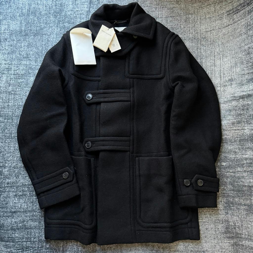 DRIES VAN NOTEN ダッフルコート ネイビー Navy Oversized double