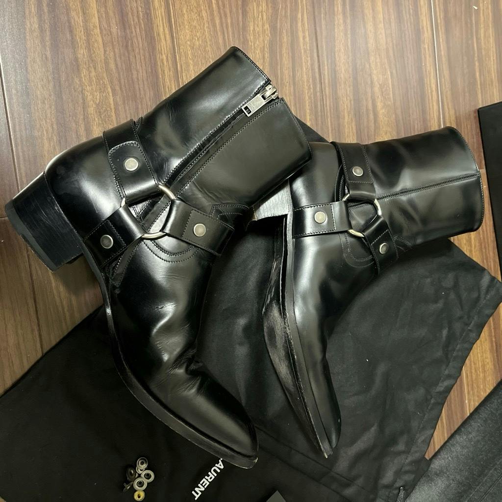 Saint Laurent ワイアットブーツ - ARCHIVESTOCK