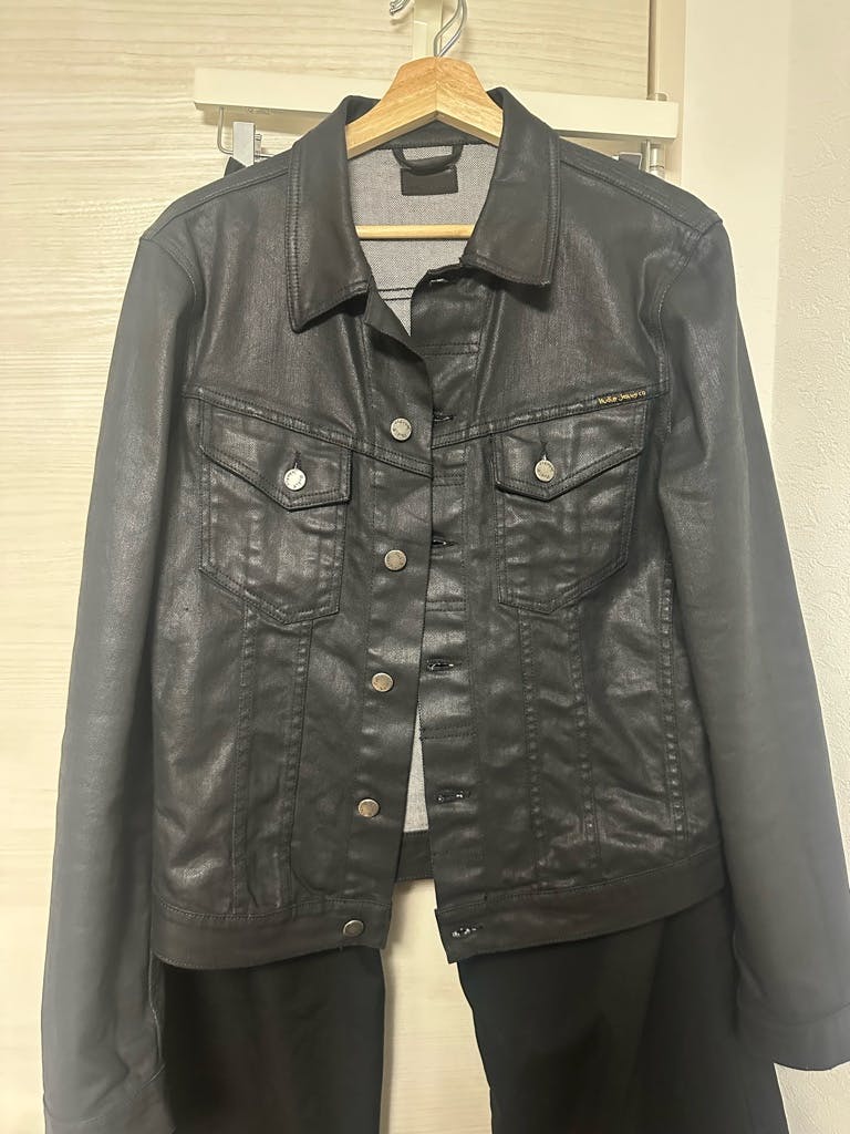 archive nudie jeans coating denim jacket - ARCHIVESTOCK
