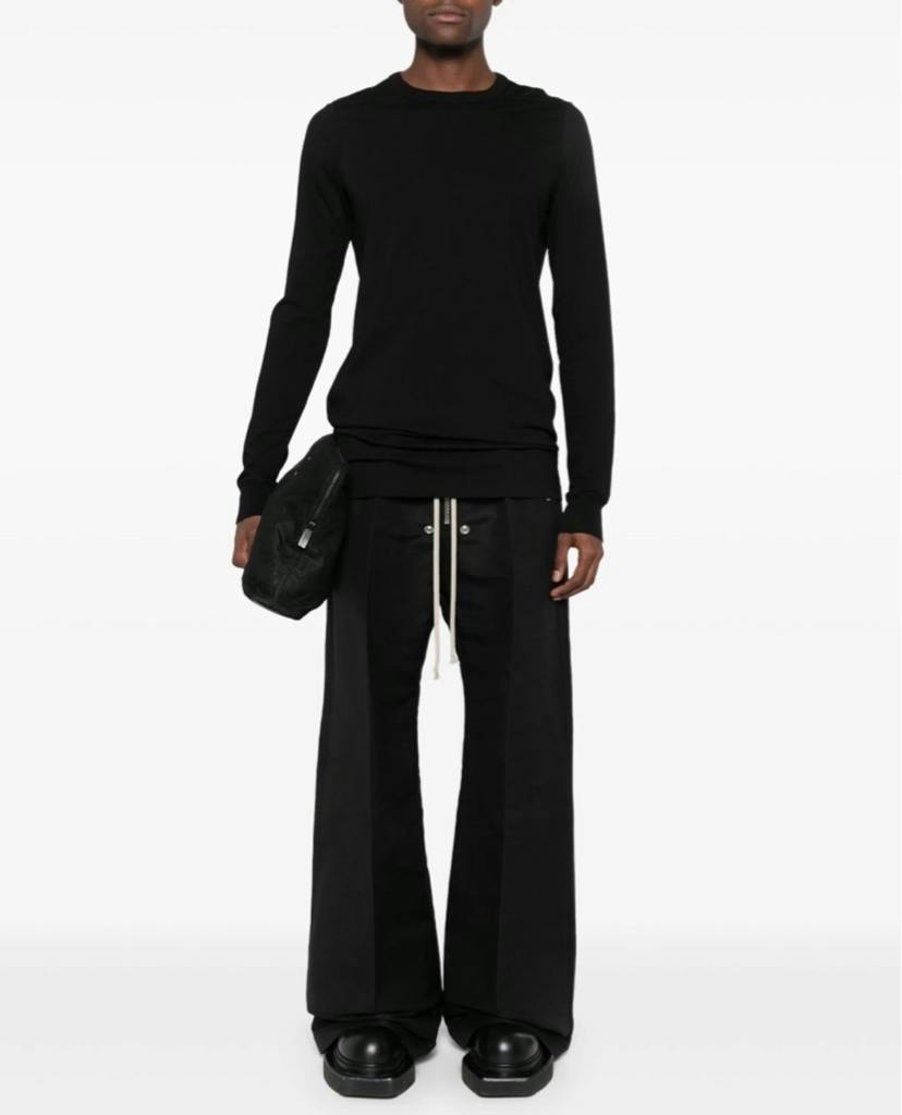rick owens WIDE BELA PANTS / BLK 46 - ARCHIVESTOCK