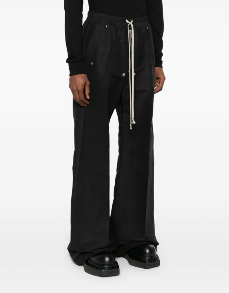 rick owens WIDE BELA PANTS / BLK 46 - ARCHIVESTOCK