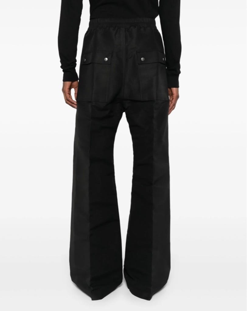 rick owens WIDE BELA PANTS / BLK 46 - ARCHIVESTOCK