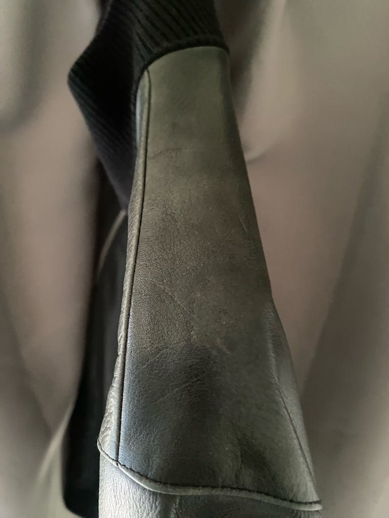 Givenchy 13AW レザージャケット 八の字ジップ リカルド・ティッシ