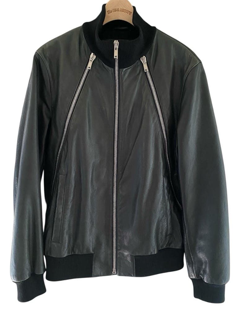 Givenchy 13AW レザージャケット　八の字ジップ　リカルド・ティッシ Givenchy 13AW レザージャケット 八の字ジップ リカルド・ティッシ
