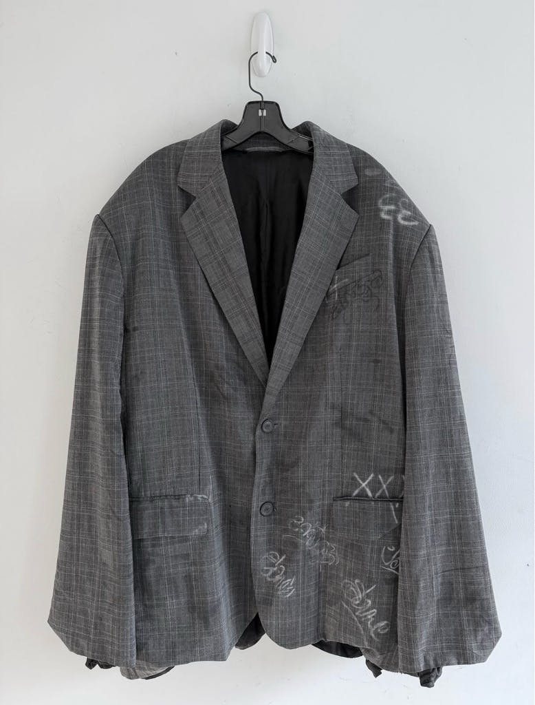 常田大希着用】BALENCIAGA 23SS GRAFFITI JACKET - ARCHIVESTOCK