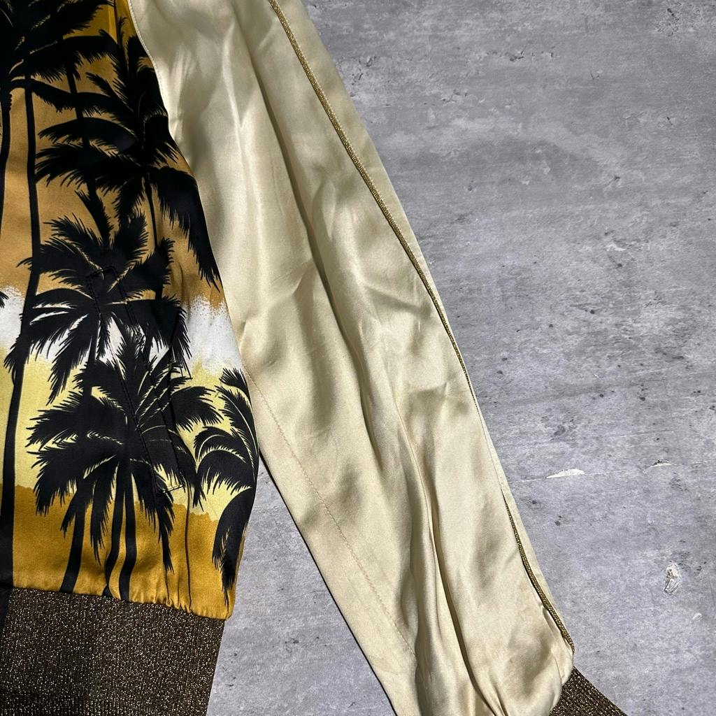 Saint Laurent Paris エディ期 パームツリー スカジャン - ARCHIVESTOCK