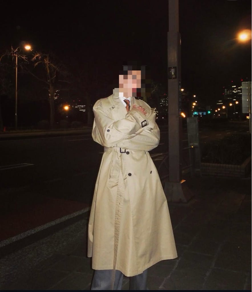 SOSHIOTSUKI 23SS インサイド ラペル トレンチコート SOSHIOTSUKI インサイドラペルトレンチコート 23SS ソウシオオツキ