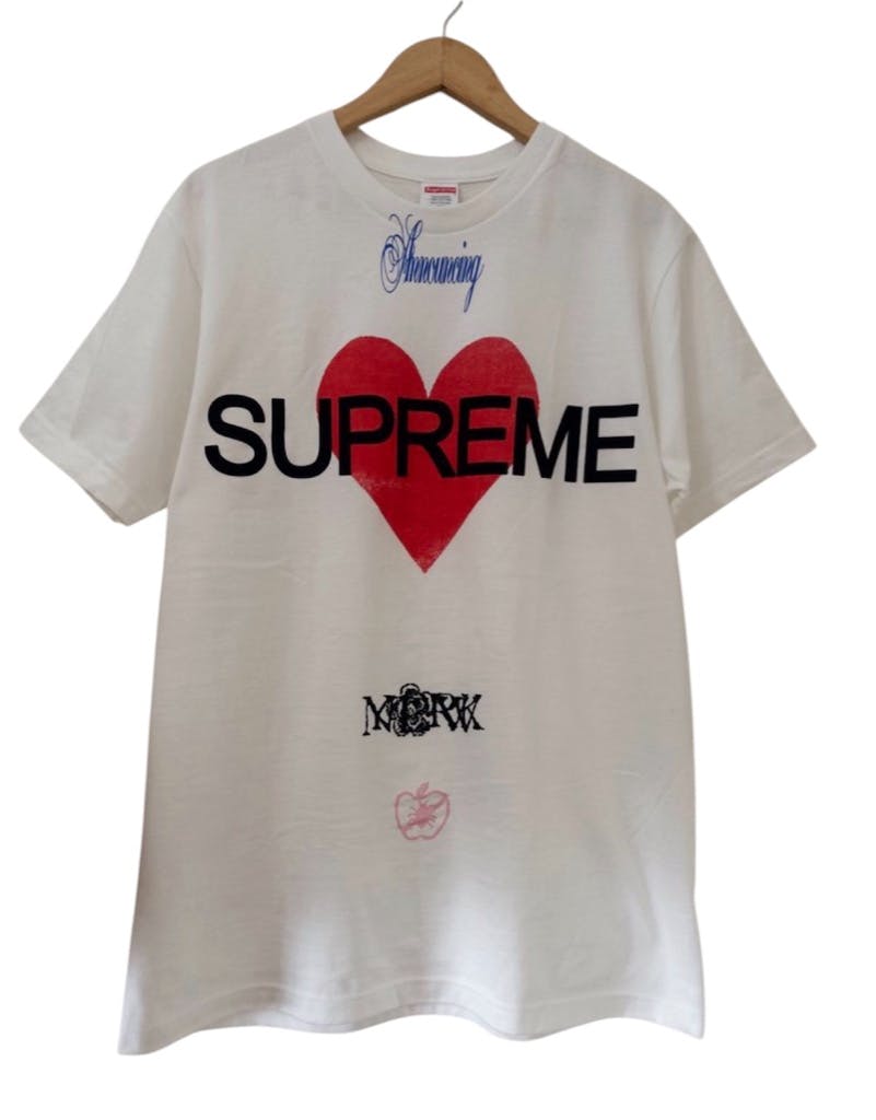ほいすけ専用Supreme Announcing 25SS アナウシング ハート Supreme Announcing 25SS アナウシング ハートTシャツ M - ARCHIVESTOCK