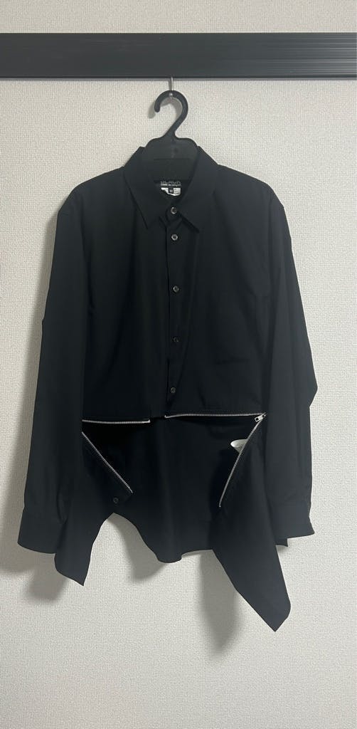 black comme des garcons ジップシャツ ブラウス 26ss - ARCHIVESTOCK