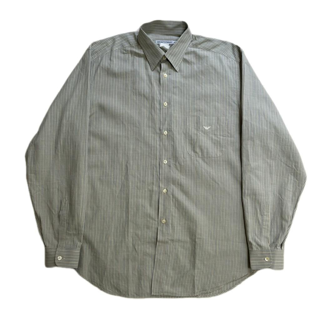 90s Emporio Armani shirt 90年代 エンポリオアルマーニ ドレスシャツ