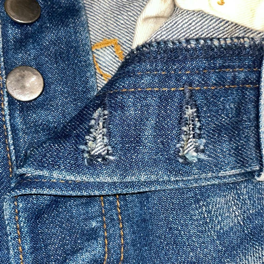 06AW エディ期 DIOR HOMME 爪痕 スキニーデニム 28 - ARCHIVESTOCK