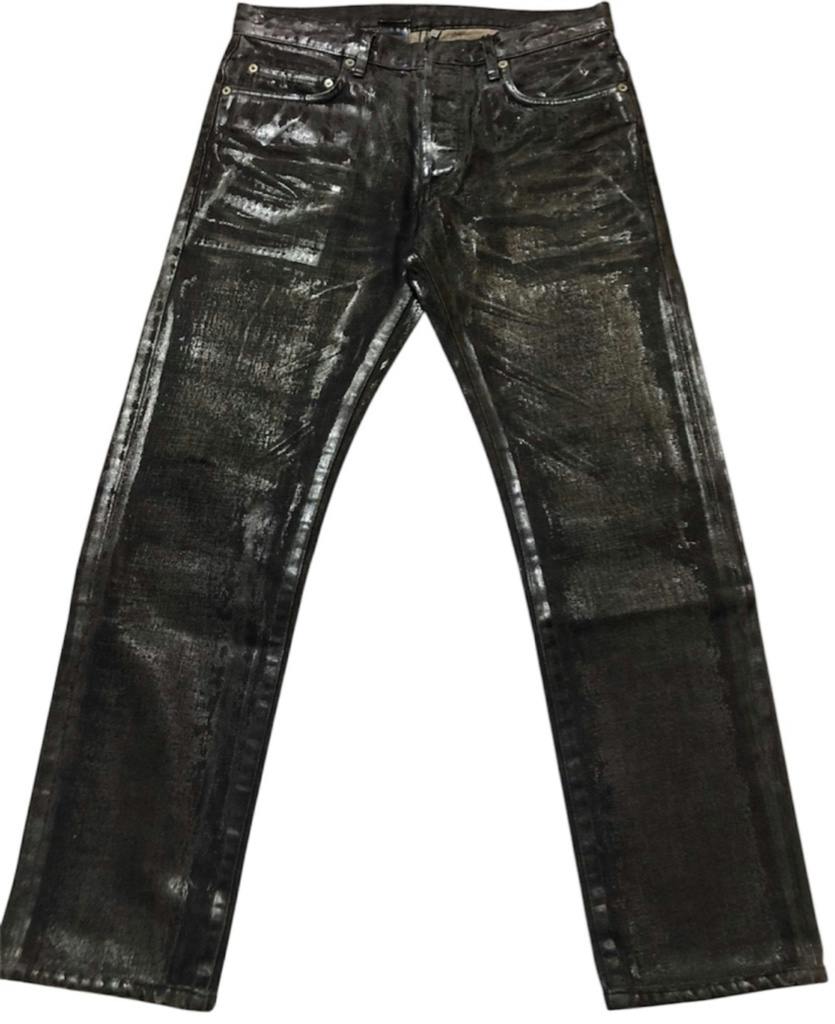 00s archive luster denim ラスターコーティングデニム dior Homme luster denim ラスターコーティングデニム - ARCHIVESTOCK