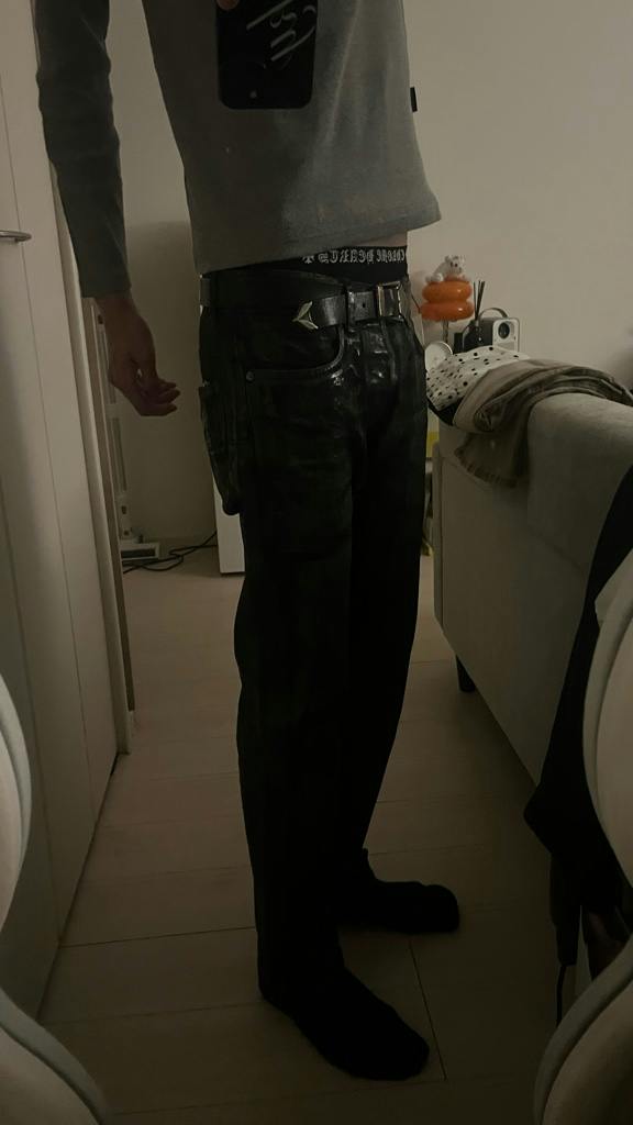 dior Homme luster denim ラスターコーティングデニム - ARCHIVESTOCK