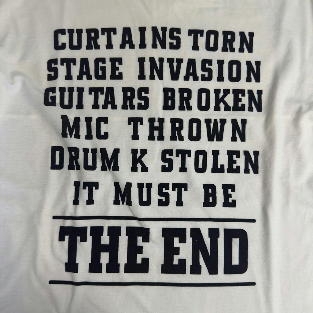 Dior Homme エディ期　the end Tシャツ　ロングTシャツ　黒 Dior Homme エディ期 the end Tシャツ ロングTシャツ 白 - ARCHIVESTOCK