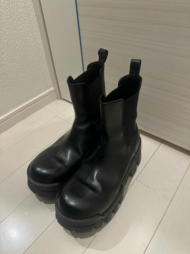 BALENCIAGA サイドゴア　ブルドーザー　43 BALENCIAGA bulldozer サイドゴアブーツ ブラック 43 - ARCHIVESTOCK