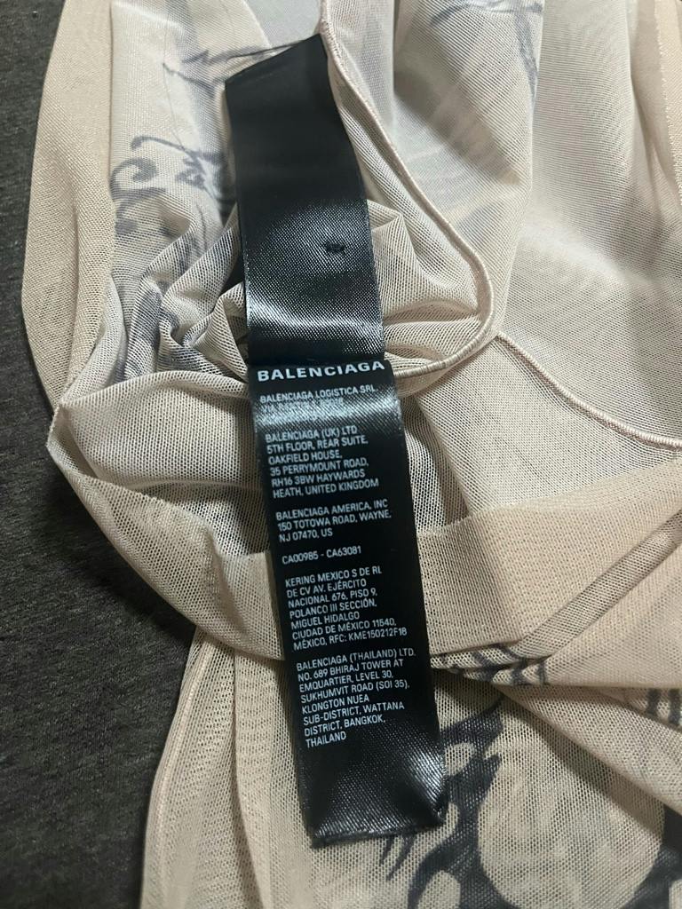 BALENCIAGA 24ss タトゥーセカンドスキン - ARCHIVESTOCK