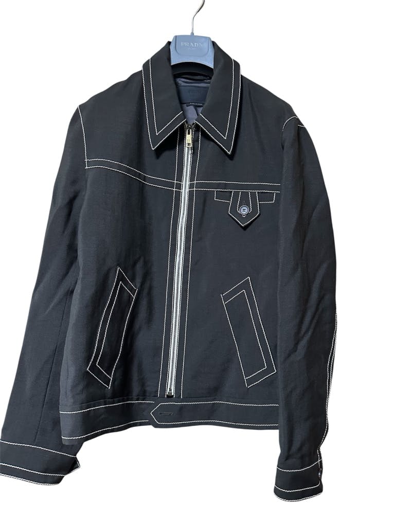 PRADA 15ss ステッチブルゾン - ARCHIVESTOCK