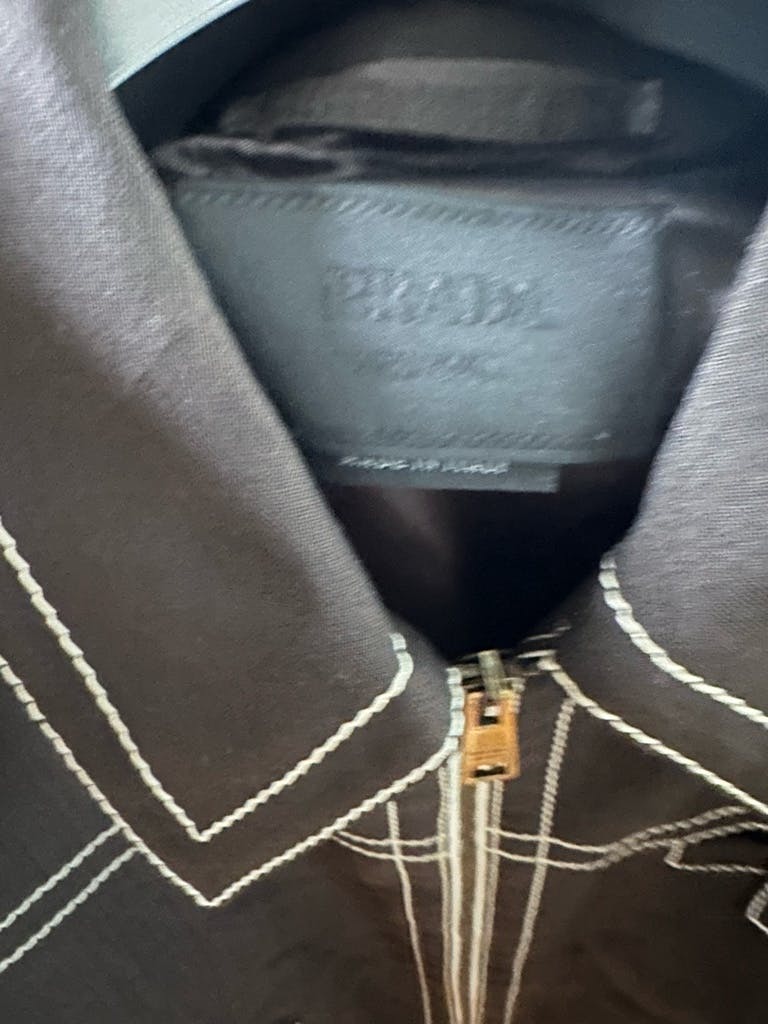 PRADA 15ss ステッチブルゾン - ARCHIVESTOCK