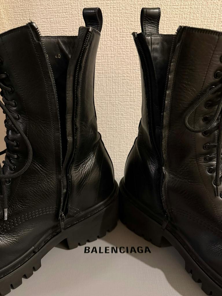 BALENCIAGA ストンパーブーツ　40 BALENCIAGA STOMPER BOOTS 40サイズ - ARCHIVESTOCK