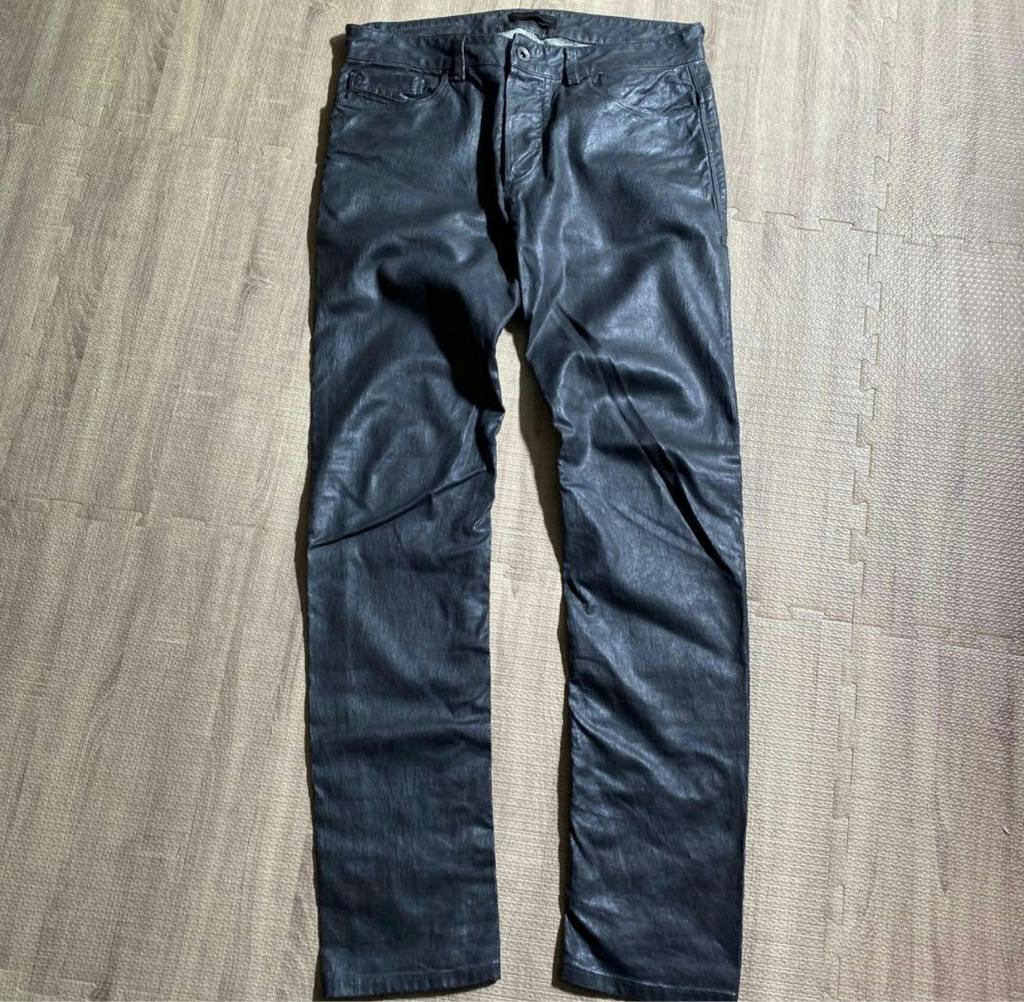 ⚠︎最終値下げします⚠︎ コーティングデニム DIESELコーティングデニムパンツ - ARCHIVESTOCK