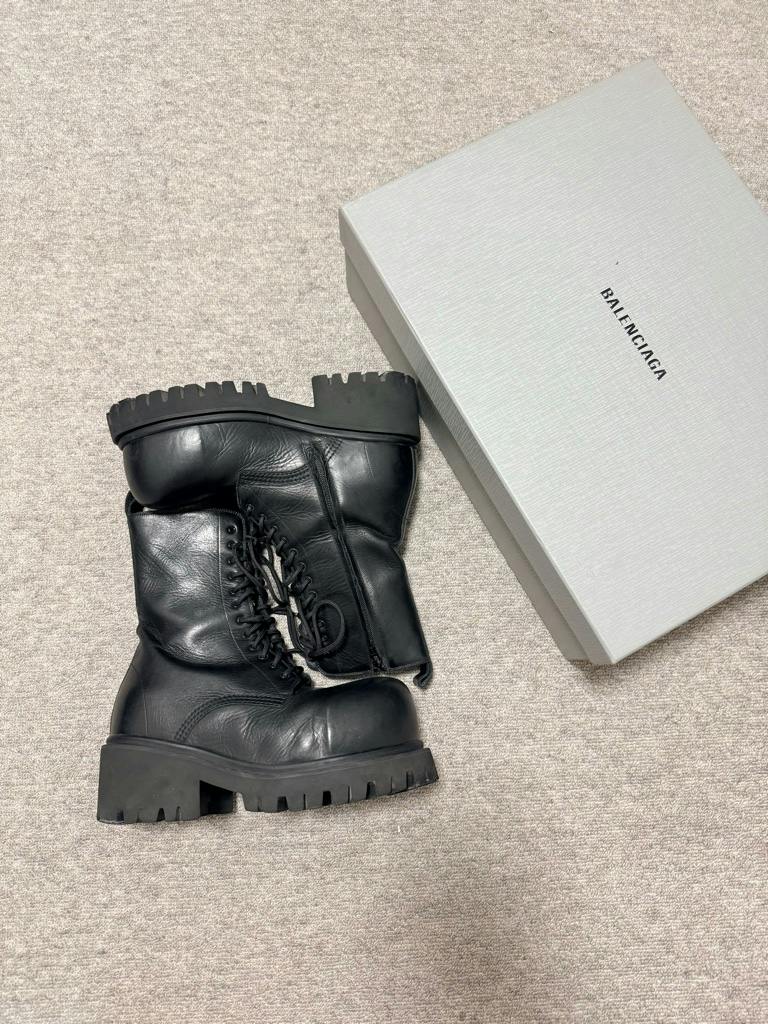 BALENCIAGA stomper boots 41バレンシアガストンパー Balenciaga stomper boots バレンシアガ ブーツ 41 - ARCHIVESTOCK