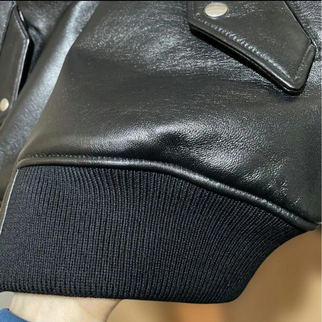 PRADA プラダ 21AW オーバーサイズ レザー ボンバージャケット ma1
