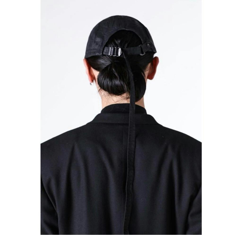 Julius 25AW coated 10oz denim cap - ARCHIVESTOCK
