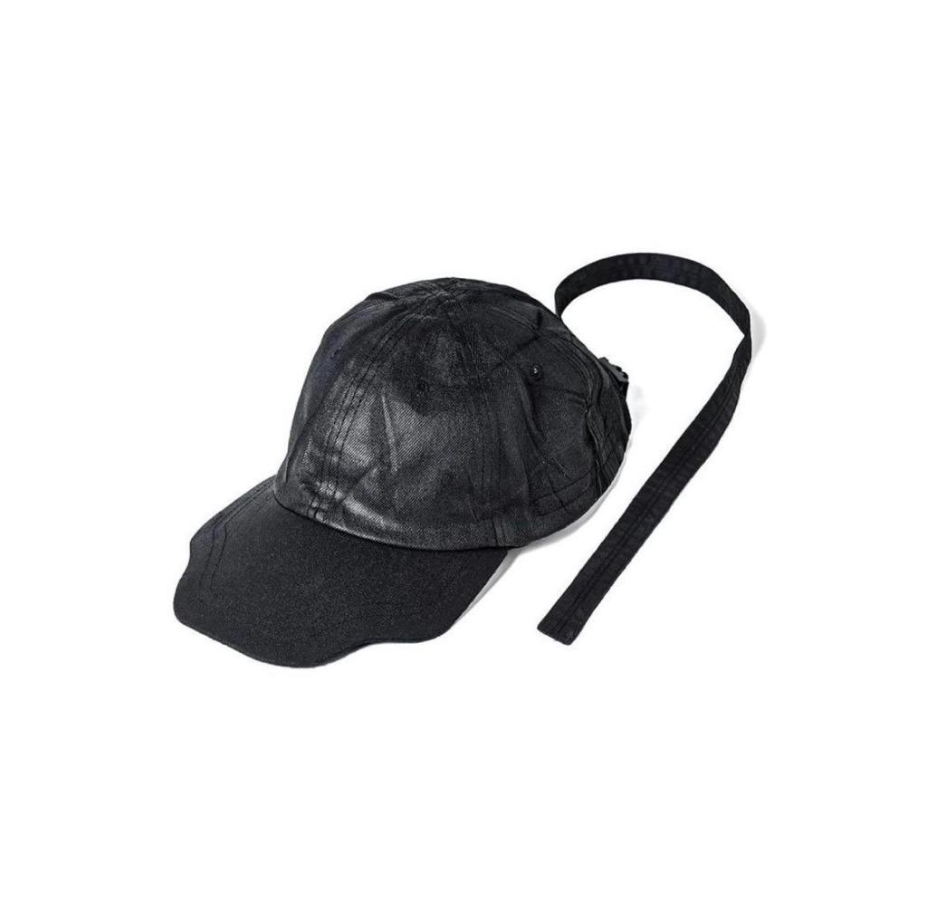 Julius 25AW coated 10oz denim cap - ARCHIVESTOCK