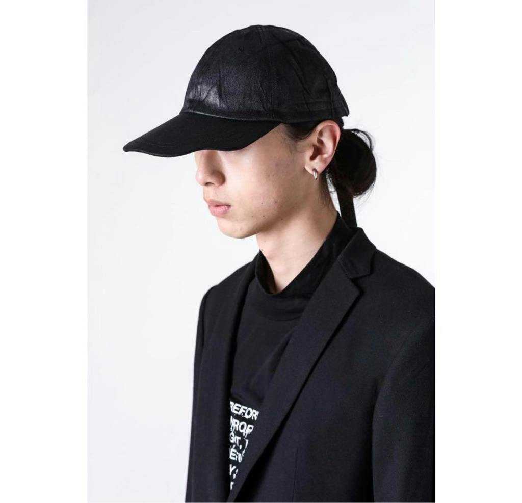 帽子 JULIUS 25AW COATED 10oz DENIM CAP Julius 25AW coated 10oz denim cap - ARCHIVESTOCK
