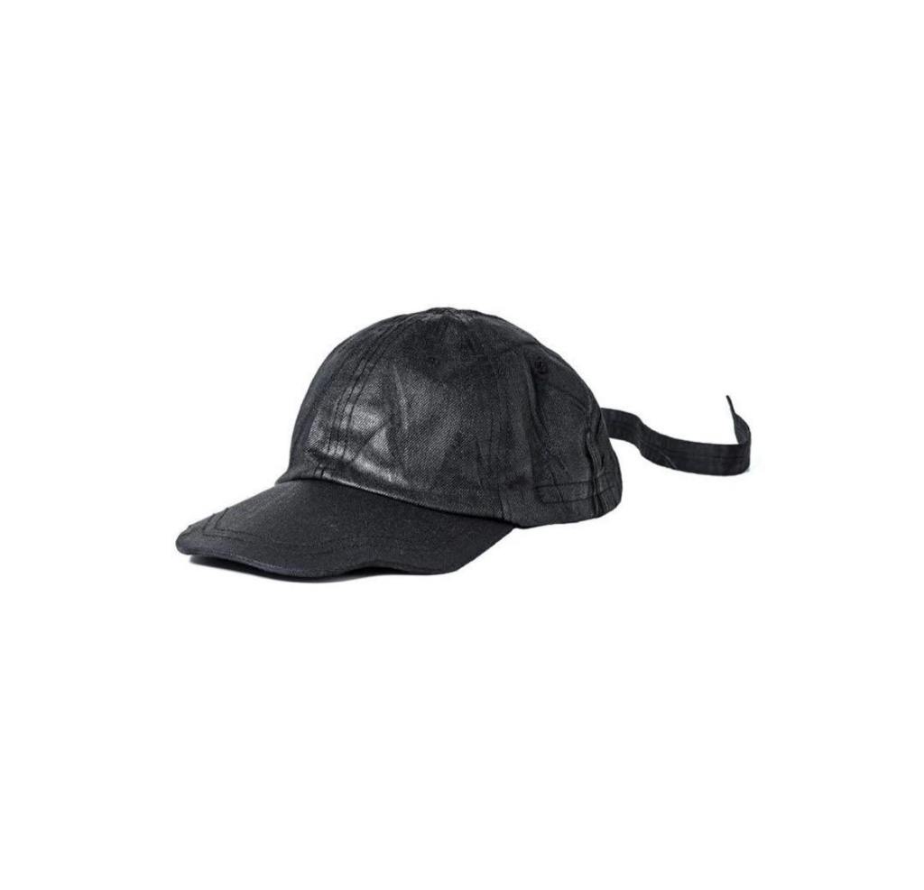 Julius 25AW coated 10oz denim cap - ARCHIVESTOCK