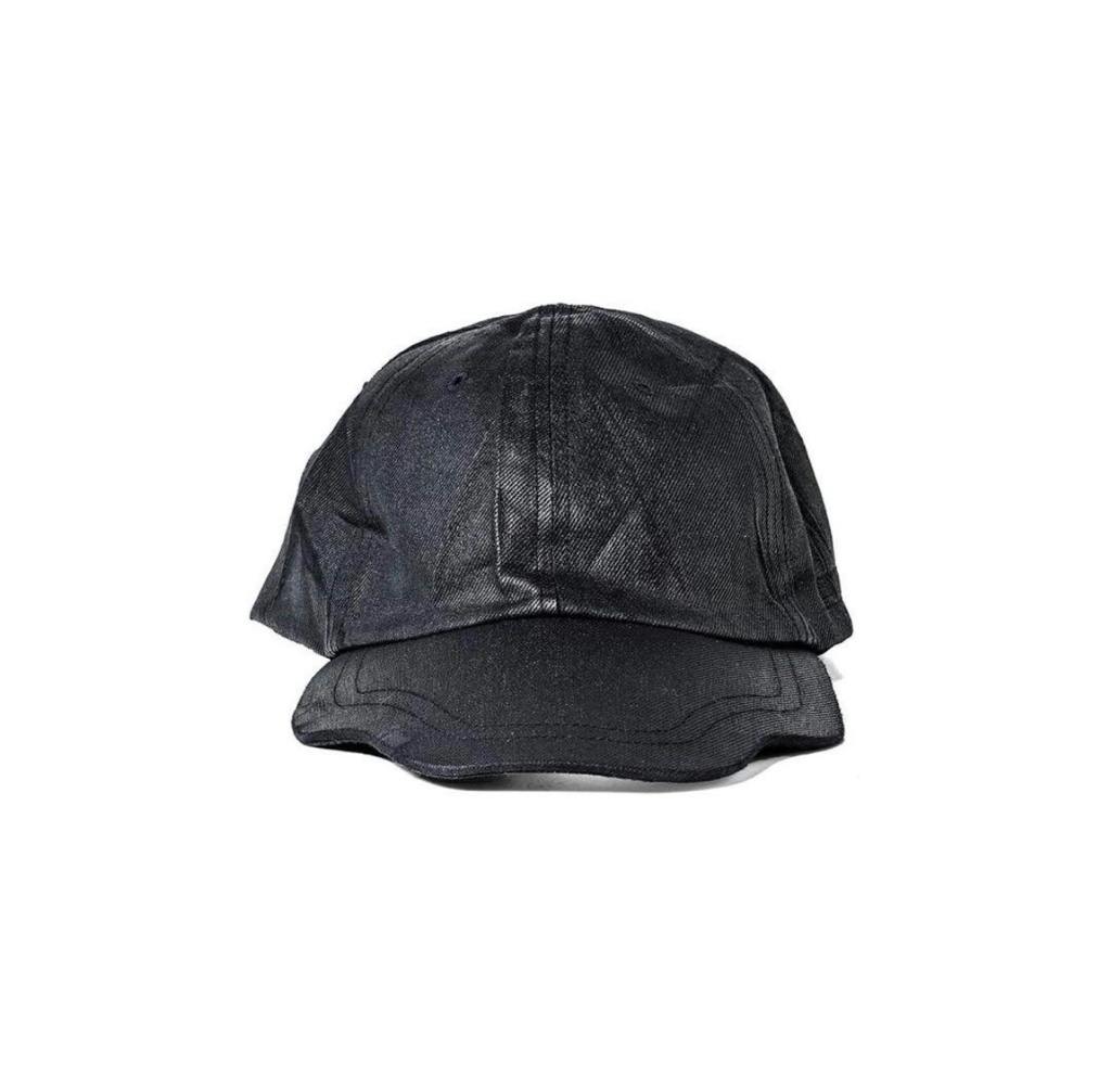 Julius 25AW coated 10oz denim cap - ARCHIVESTOCK
